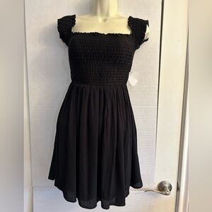 Charlotte Russe black dress with liner NWT size XS.  D15